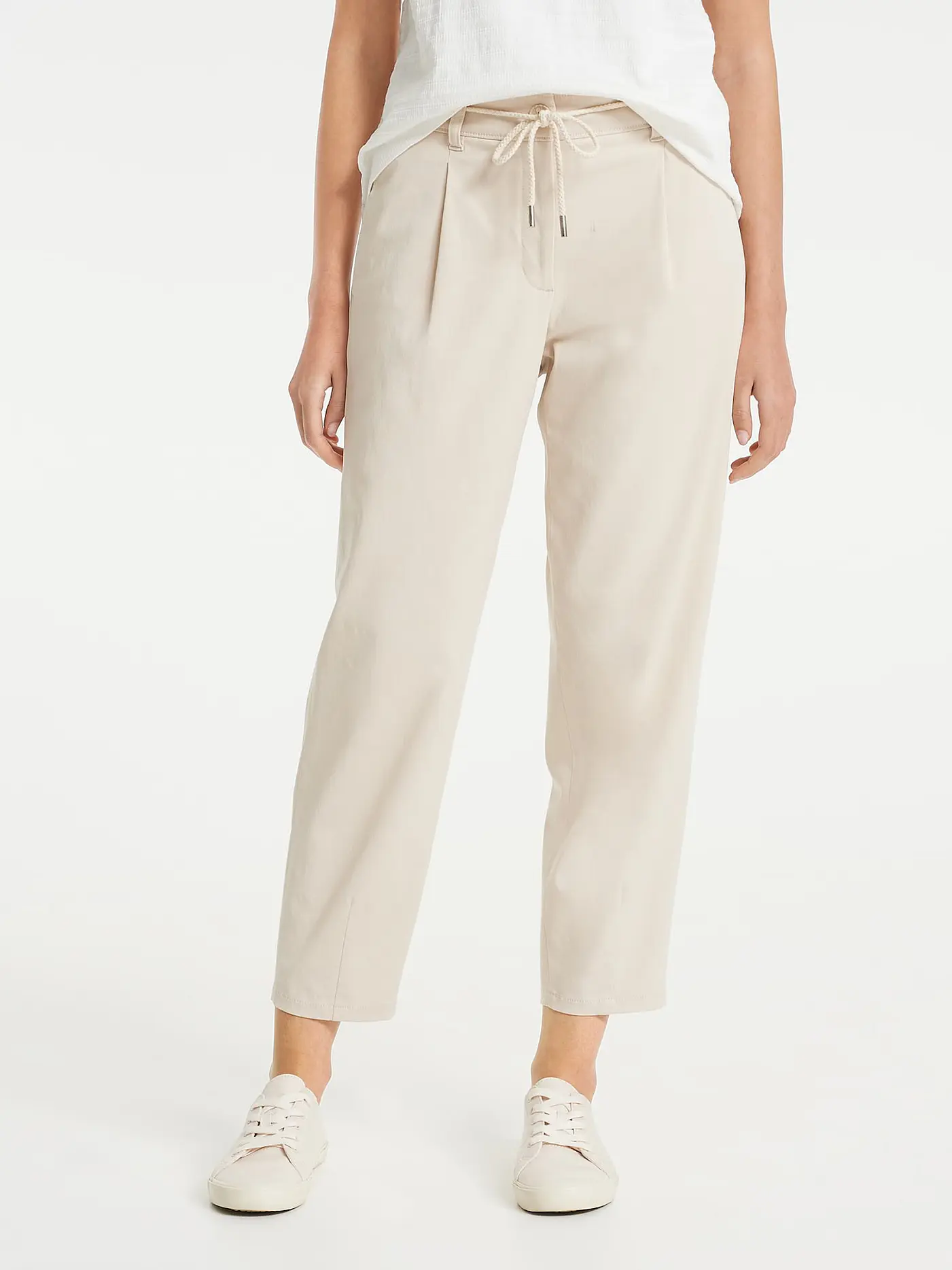 OPUS | Hose Jogging Fit Makila | creme